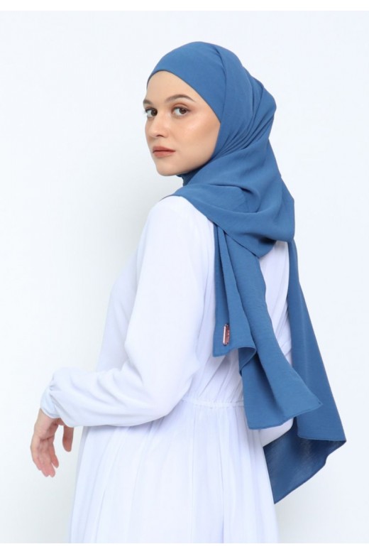 Zamia Pasmina Instan Denim